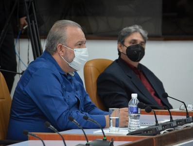 Reunión de Trabajo del Instituto Cubano de Radio y Televisión (ICRT)  -  Febrero 16, 2021 - Palacio de la Revolución