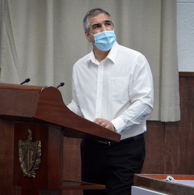 Reunión de trabajo de BIOCUBAFARMA - Febrero 11, 2021 - Palacio de la Revolución