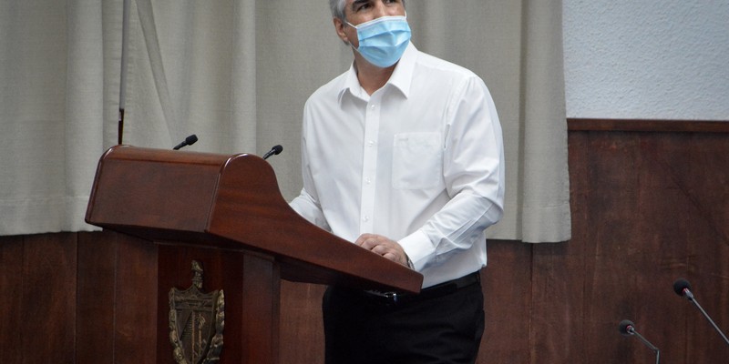 Reunión de trabajo de BIOCUBAFARMA - Febrero 11, 2021 - Palacio de la Revolución