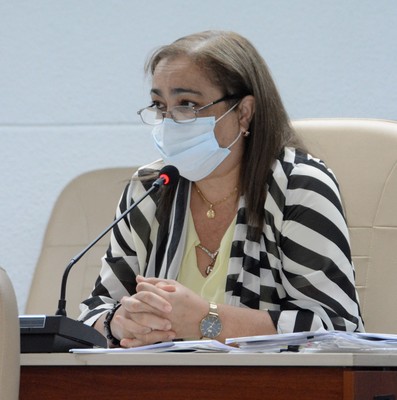 Reunión de Trabajo del Ministerio de Industrias (MINDUS), en el Palacio de la Revolución. 30 de marzo 2021 - Fotos: Estudios Revolución