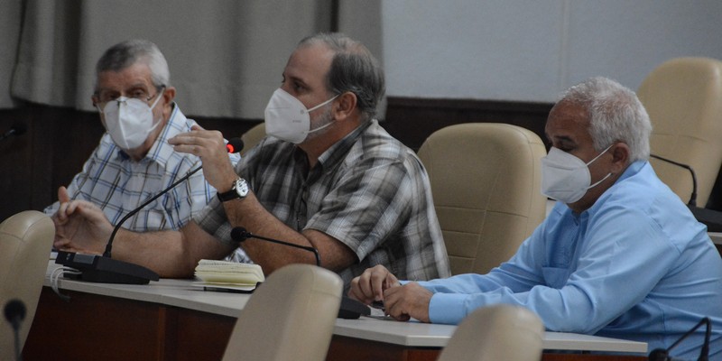 Reunión de Trabajo del Ministerio de Relaciones Exteriores (MINREX), en el Palacio de la Revolución.   27 de marzo 2021   -   Fotos: Estudios Revolución