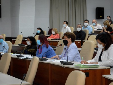 Reunión de Trabajo del Ministerio de Salud Pública - Palacio de la Revolución