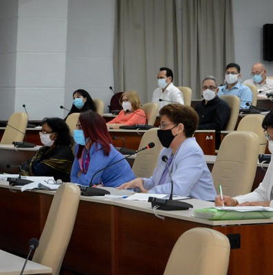 Reunión de Trabajo del Ministerio de Salud Pública - Palacio de la Revolución