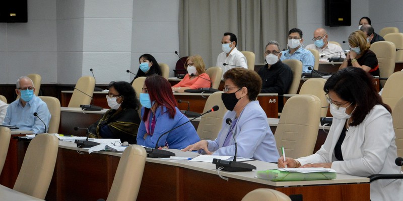 Reunión de Trabajo del Ministerio de Salud Pública - Palacio de la Revolución