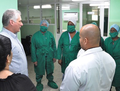 Segunda Visita Gubernamental encabezada por Díaz-Canel a la provincia Artemisa