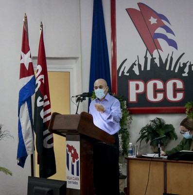 Encuentro con dirigentes provinciales y municipales - Villa Clara