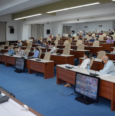 Reunión de Trabajo del Instituto Cubano de Radio y Televisión (ICRT)  -  Febrero 16, 2021 - Palacio de la Revolución