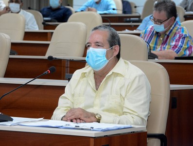 Reunión de Trabajo del Ministerio de la Agricultura (MINAG), en el Palacio de la Revolución.   26 de marzo 2021   -   Fotos: Estudios Revolución