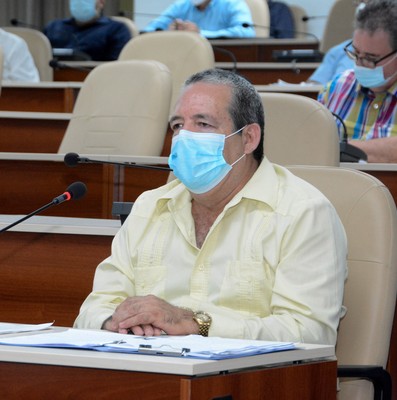 Reunión de Trabajo del Ministerio de la Agricultura (MINAG), en el Palacio de la Revolución.   26 de marzo 2021   -   Fotos: Estudios Revolución