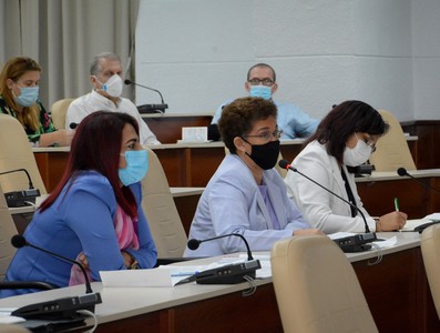 Reunión de Trabajo del Ministerio de Salud Pública - Palacio de la Revolución
