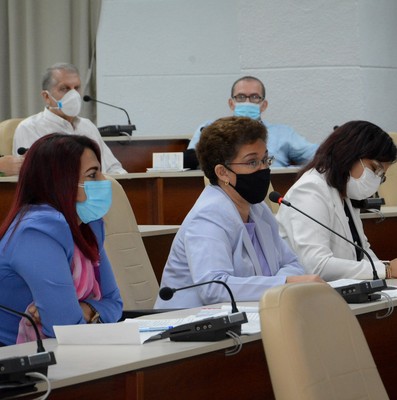 Reunión de Trabajo del Ministerio de Salud Pública - Palacio de la Revolución