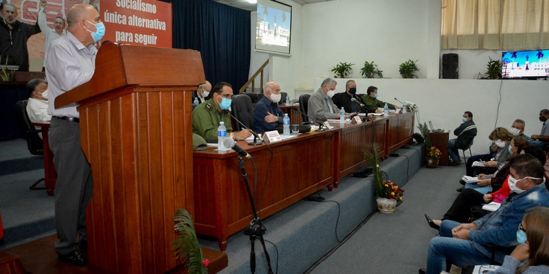 Encuentro con dirigentes provinciales y municipales - Matanzas