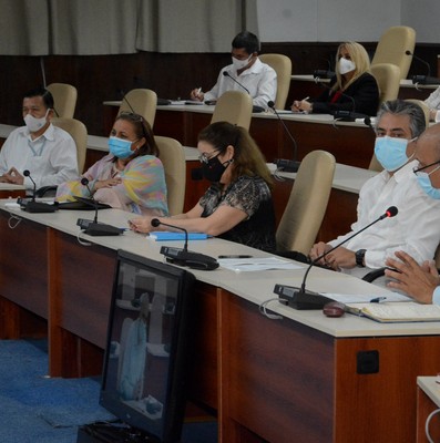 Reunión de Trabajo del Ministerio de la Informática y las Comunicaciones - Palacio de la Revolución
