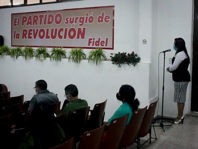 Encuentro con dirigentes provinciales y municipales - Villa Clara