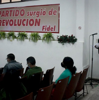 Encuentro con dirigentes provinciales y municipales - Villa Clara