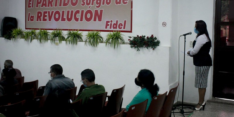 Encuentro con dirigentes provinciales y municipales - Villa Clara