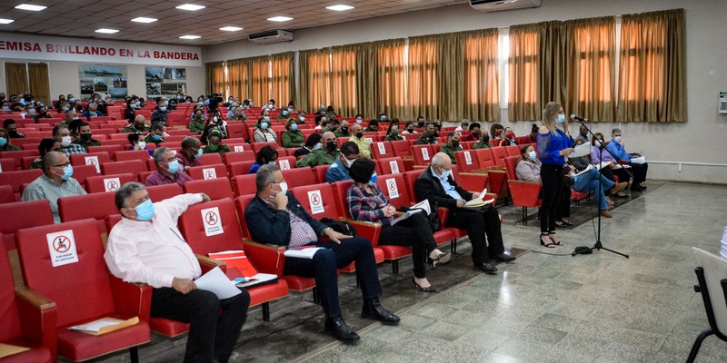 Encuentro con dirigentes provinciales y municipales - Artemisa