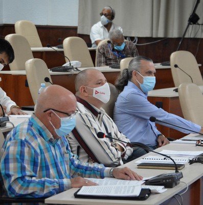 Reunión de Trabajo del Instituto Cubano de Radio y Televisión (ICRT)  -  Febrero 16, 2021 - Palacio de la Revolución