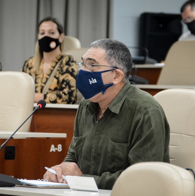 Reunión de Trabajo del Ministerio de Economía y Planificación   -  Marzo 2, 2021 - Palacio de la Revolución - Fotos: Estudios Revolución
