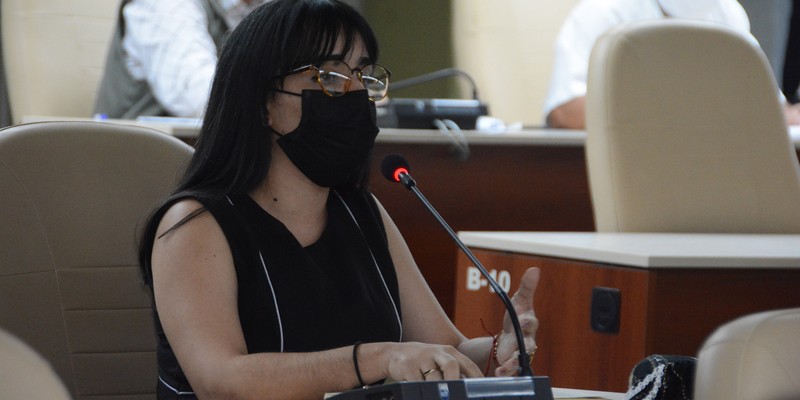 Reunión de Trabajo del Ministerio de Finanzas y Precios (MFP), en el Palacio de la Revolución.  19 de marzo 2021   -   Fotos: Estudios Revolución