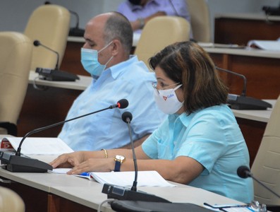 Reunión de Trabajo del Ministerio del Transporte (MITRANS), en el Palacio de la Revolución.   25 de marzo 2021   -   Fotos: Estudios Revolución