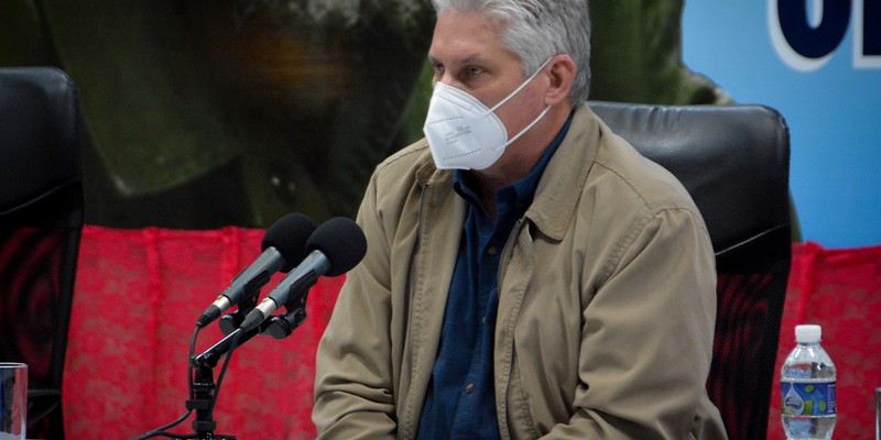 Encuentro con dirigentes provinciales y municipales - Granma