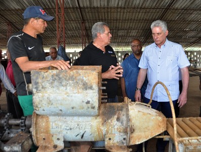 Segunda Visita Gubernamental encabezada por Díaz-Canel a la provincia Artemisa
