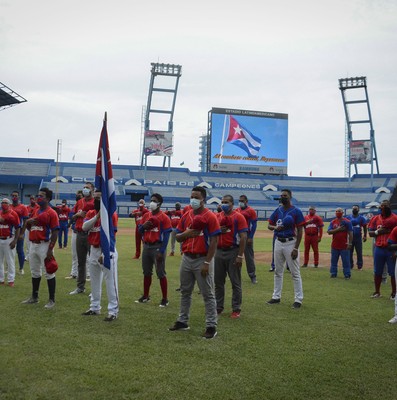 Encuentro con Equipo Cuba de Béisbol