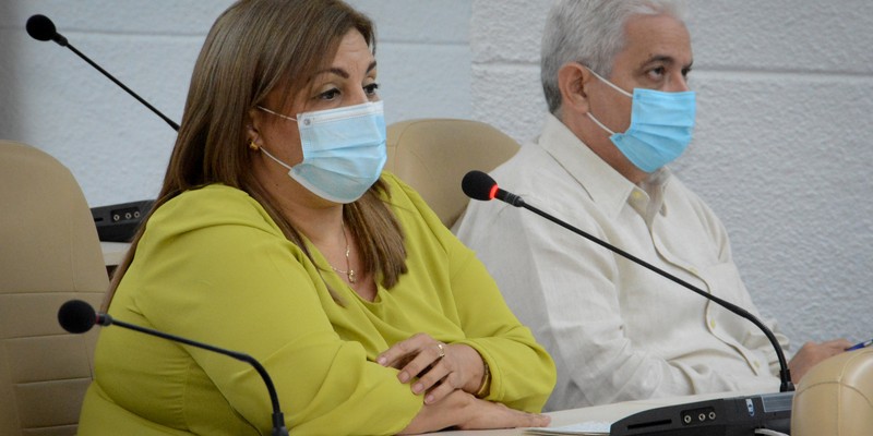 Reunión de Trabajo del Ministerio de Salud Pública - Palacio de la Revolución