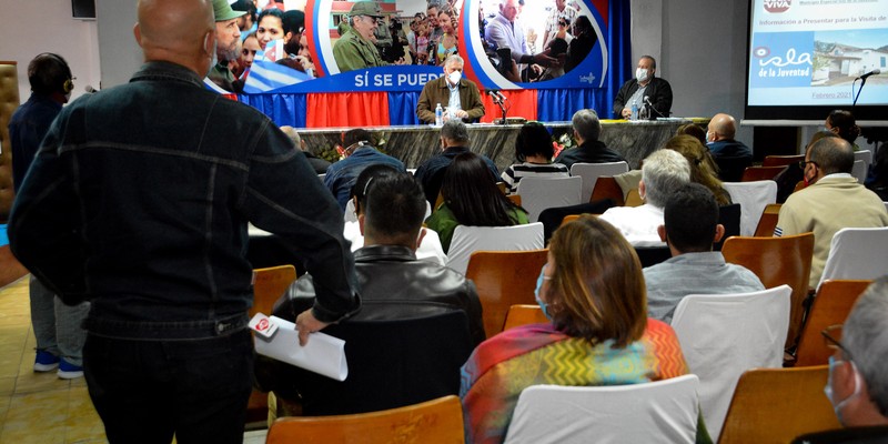 Encuentro con dirigentes provinciales y municipales - Isla de la Juventud