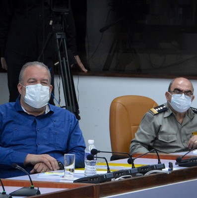 Reunión de Trabajo de la Aduana General de la República -  Febrero 16, 2021 - Palacio de la Revolución