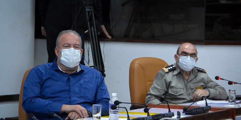 Reunión de Trabajo de la Aduana General de la República -  Febrero 16, 2021 - Palacio de la Revolución