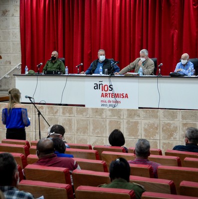 Encuentro con dirigentes provinciales y municipales - Artemisa
