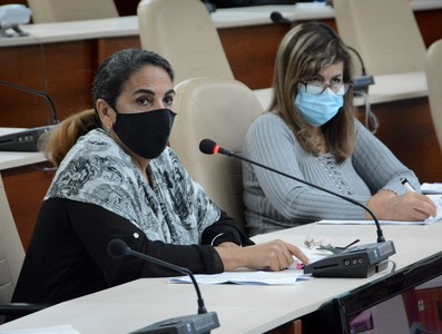 Reunión de Trabajo del Instituto de Planificación Física - Palacio de la Revolución