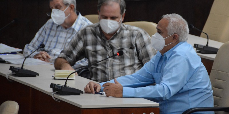Reunión de Trabajo del Ministerio de Relaciones Exteriores (MINREX), en el Palacio de la Revolución.   27 de marzo 2021   -   Fotos: Estudios Revolución