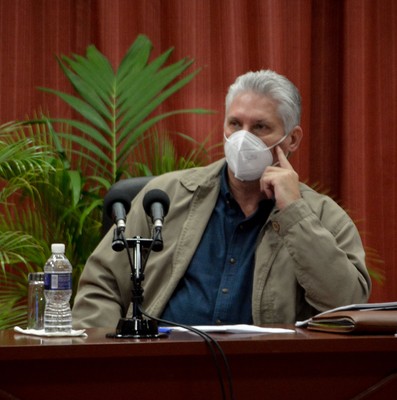 Encuentro con dirigentes provinciales y municipales - Guantánamo