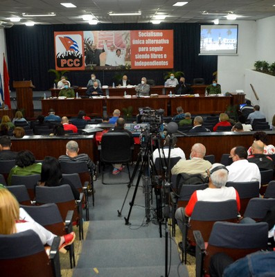 Encuentro con dirigentes provinciales y municipales - Matanzas