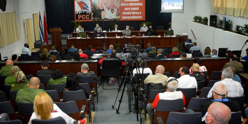 Encuentro con dirigentes provinciales y municipales - Matanzas