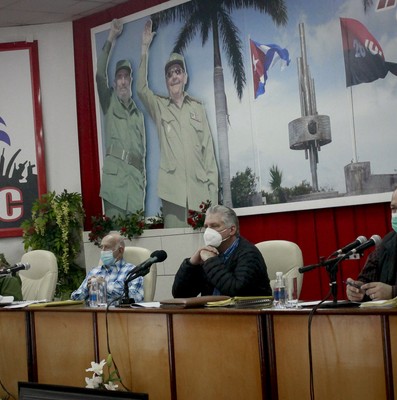 Encuentro con dirigentes provinciales y municipales - Villa Clara