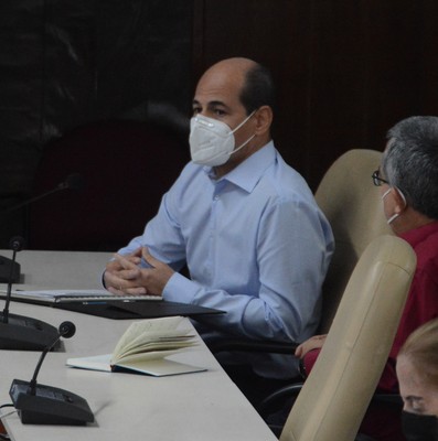 Reunión de Trabajo del Ministerio de Relaciones Exteriores (MINREX), en el Palacio de la Revolución.   27 de marzo 2021   -   Fotos: Estudios Revolución