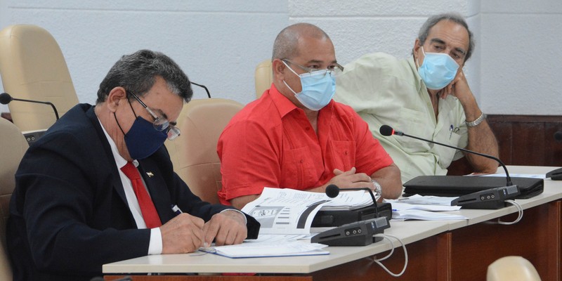 Reunión de Trabajo del Ministerio del Turismo (MINTUR), en el Palacio de la Revolución.   29 de marzo 2021   -   Fotos: Estudios Revolución