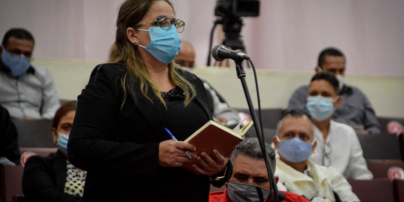 Encuentro con dirigentes provinciales y municipales - Las Tunas
