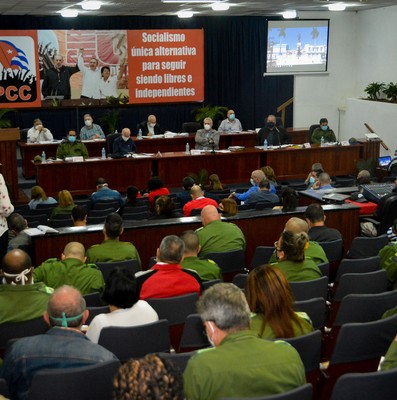 Encuentro con dirigentes provinciales y municipales - Matanzas