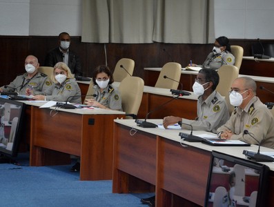 Reunión de Trabajo de la Aduana General de la República -  Febrero 16, 2021 - Palacio de la Revolución