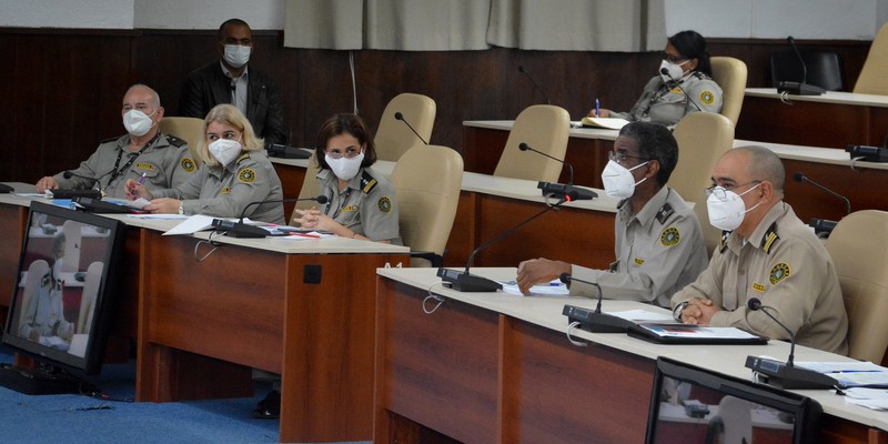 Reunión de Trabajo de la Aduana General de la República -  Febrero 16, 2021 - Palacio de la Revolución