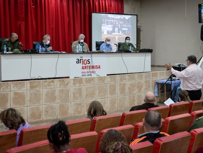 Encuentro con dirigentes provinciales y municipales - Artemisa