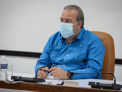 Reunión de Trabajo del Ministerio de Economía y Planificación   -  Marzo 2, 2021 - Palacio de la Revolución - Fotos: Estudios Revolución