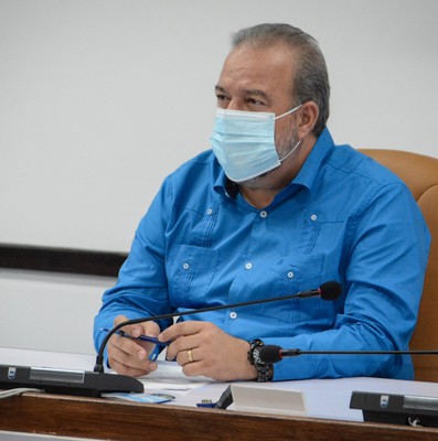 Reunión de Trabajo del Ministerio de Economía y Planificación   -  Marzo 2, 2021 - Palacio de la Revolución - Fotos: Estudios Revolución