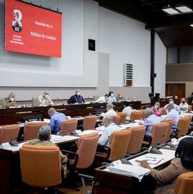 8vo. Congreso del Partido Comunista de Cuba, Segunda Jornada.  Fotos: Estudios Revolución