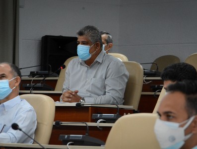 Reunión de Trabajo del Ministerio de la Informática y las Comunicaciones - Palacio de la Revolución